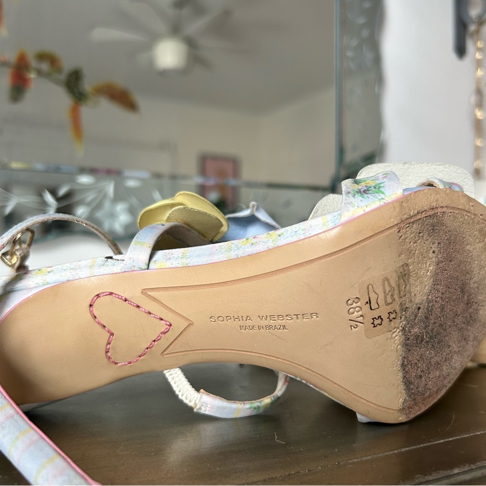 LOVE SHAKE FANCY by Sophia Webster GENTLY WORN / FLAWLESS HEELS / STUNNING!! - Picture 8 of 10